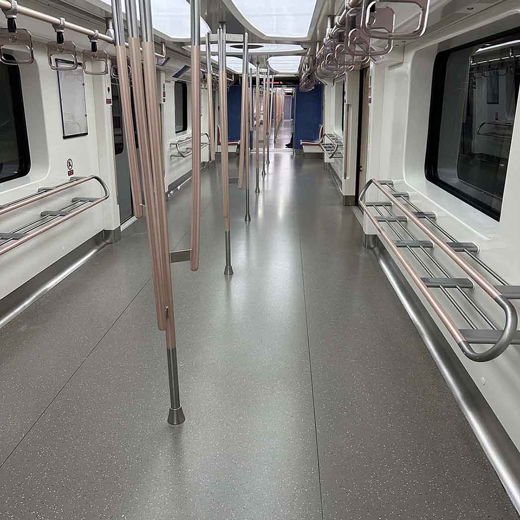 上海浦东机场捷运线诺拉橡胶地板缩略图